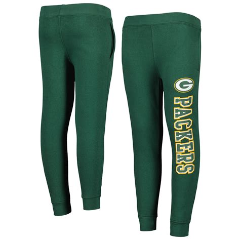 Youth Green Green Bay Packers Team Logo Pants