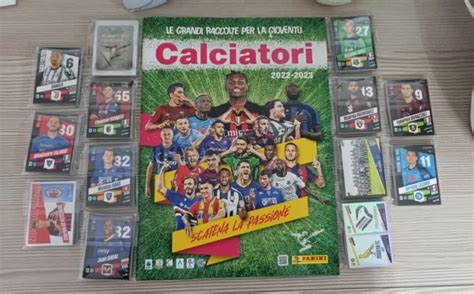 ALBUM PANINI CALCIATORI 2022 2023 Set Completo 667 Figurine 4 Bustine