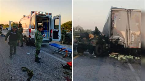 Accidente Vial En Tamaulipas Deja 7 Militares Muertos