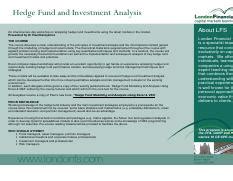 Hedge Fund Investment Analysis Pdf Hedge Fund And Investment Analysis