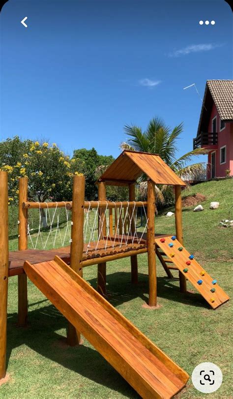 Playground De Madeira Fabricado Em Eucalipto Tratado Artofit