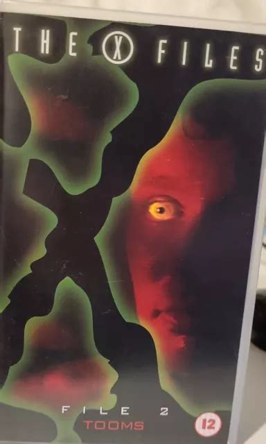 The X Files File Tooms Pal Vhs Video David Duchovny Gillian