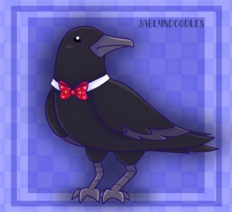 A Fancy Raven By Jaelyn Doodles On Deviantart