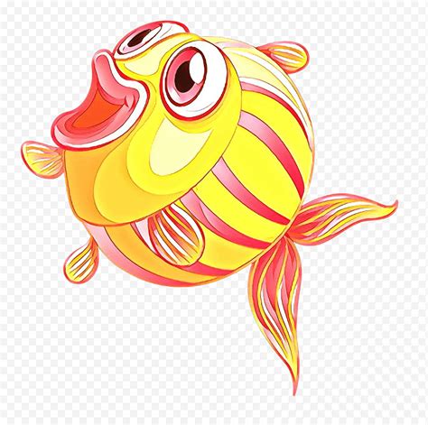 Pescado Línea Rosa M Dibujos Animados png Klipartz