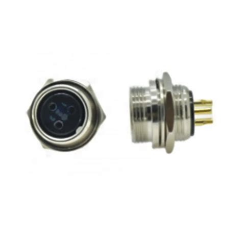 Aviation Application Solder Cable Electrical Mini Gx12 Gx16 Plug