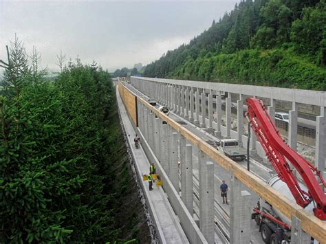 A10 Einhausung Eben SSB Sanierung Straße Brücke Bau GmbH