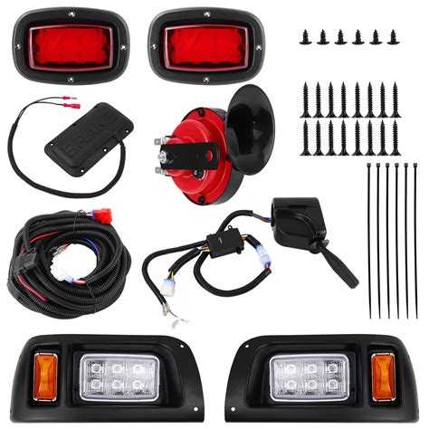 Buy Golf Cart 12 Volt LED Headlight And Tail Light Kit For Club Car DS