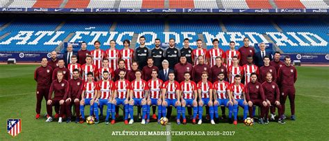 Plantilla Del Atlético De Madrid Temporada 2016 2017