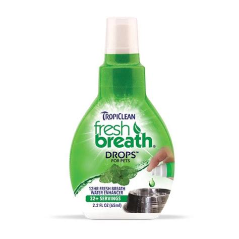 Tropiclean Fresh Breath Drops Krople do wody wspomagające higienę jamy