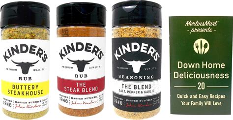 Amazon Kinders Spice Seasoning Rub Variety Set 6 Pk Choice