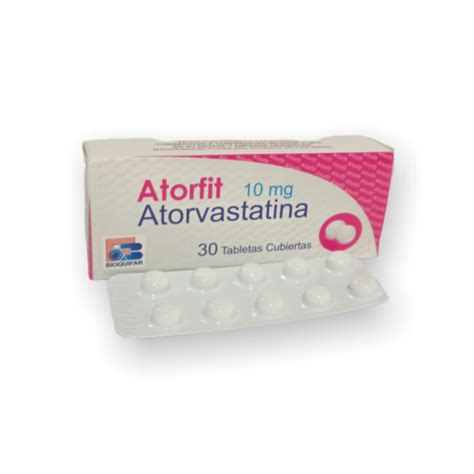 ATORFIT 10 MG TABLETAS CJA X 30 UND Comfacol