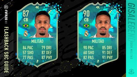 Fifa Flashback Eder Militao Sbc Guide Rated K K Spend