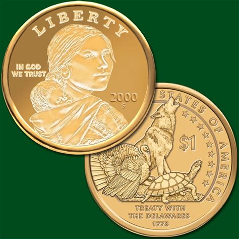 Sacagawea Golden Dollars