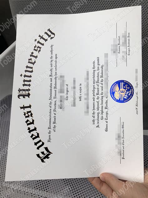 Buy a Fake Everest University Degree with Transcript in USA