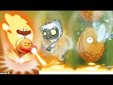 Plants Vs Zombies 2 Frostbite Caves Part 2 Sneak Peek Fire Peashooter