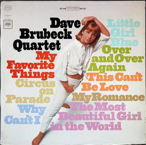 Dave Brubeck My Favorite Things レコード通販買取のサウンドファインダー