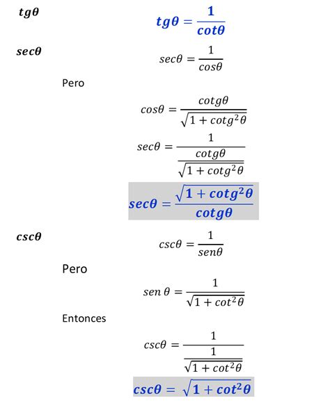 Identidades Pitag Ricas Identidad Fundamental De La Trigonometr A