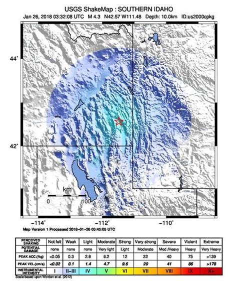 Earthquake shakes southern Idaho - The Salt Lake Tribune