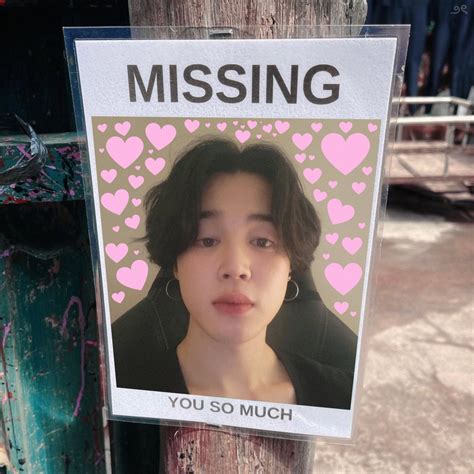 Bts Community Posts To Jimin Missing You So Much 지민 ♡ 지민아 사랑해요