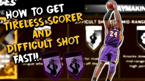 HOW TO GET TIRELESS SCORER AND DIFFICULT SHOT FAST YouTube