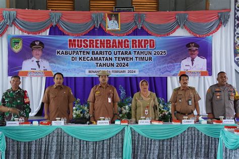 Kecamatan Teweh Timur Sampaikan Kegiatan Prioritas Tahun 2025 Pada