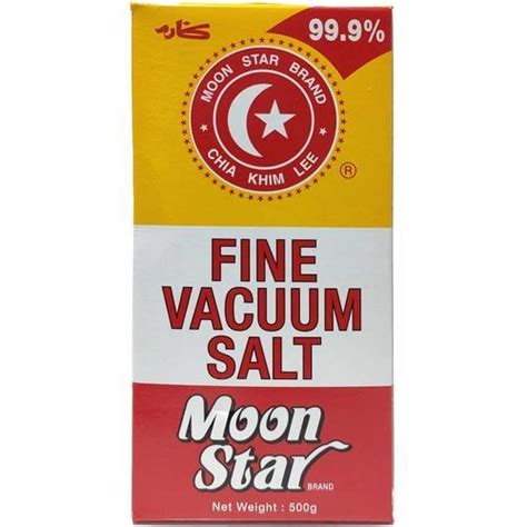 Moon Star Fine salt 500g | Shopee Singapore