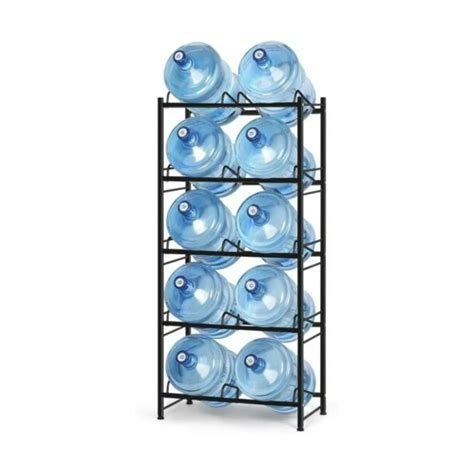 5-Tier Double 5-Gallon Water Bottle Rack – QRH2O