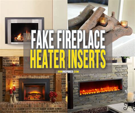 Fake Fireplace Heater Inserts | Ann Inspired