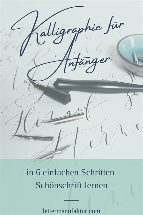 Mit Moderner Kalligraphie Starten Kalligraphie F R Anf Nger Sch Ne