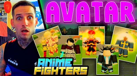 🔥increible Todos Los Avatares De Anime Fighters Roblox Youtube