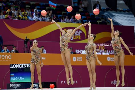 Group Bulgaria World Championships Baku 2019 Gymnastics Pictures