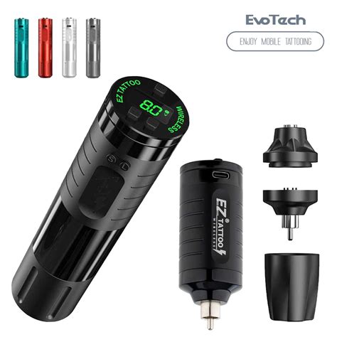 Ez Evotech Wireless Battery Tattoo Pen Machine Intelligent Customized