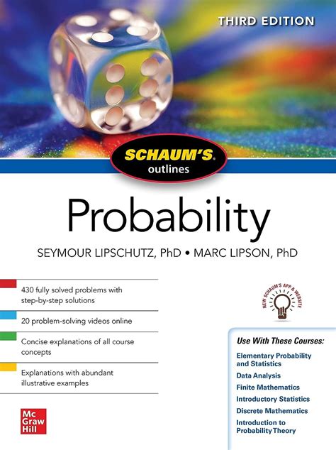 Schaum S Outline Of Probability Third Edition Lipschutz Seymour