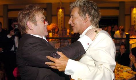 Elton John snub: Rocket Man singer's cheeky gunshot prank against Rod Stewart exposed ...