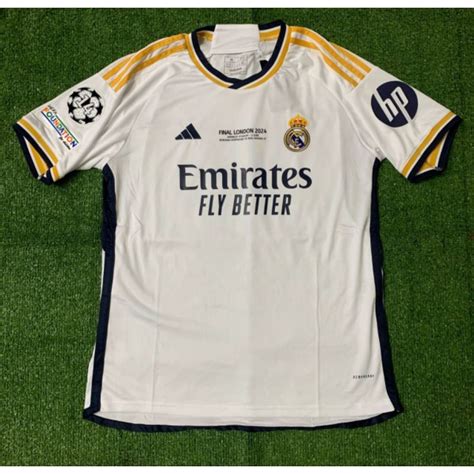 Jual Jersey Bola Real Madrid Home Final Ucl Mdt Shopee Indonesia