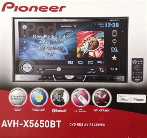 Pioneer Avh X Bt Head Unit Car Accessories Accessories On Carousell