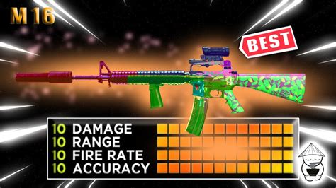 The 1 Burst M16 In Warzonezero Recoil Best M16 Class Setup In