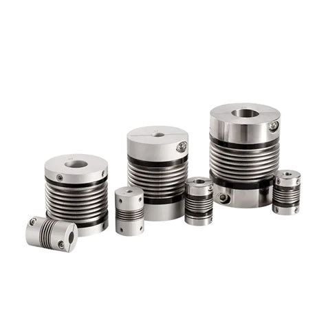 Jr Aluminum Hubs Bellows Coupling Flexible Shaft Couplings Jinwang