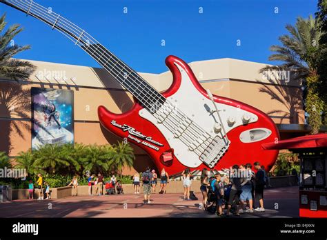 Rock N Roller Coaster Aerosmith Guitar At Hollywood Studios Disney