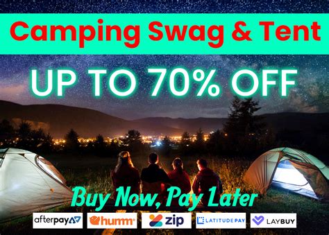 Swag & Tent - Camping Offers