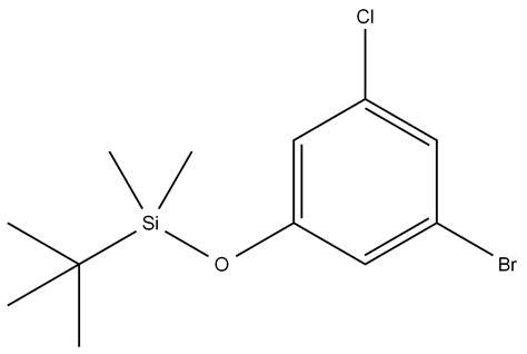 1392196 71 2 Cas号 1392196 71 2 Benzene 1 Bromo 3 Chloro 5 [[ 1 1 Dimethylethyl Dimethylsilyl