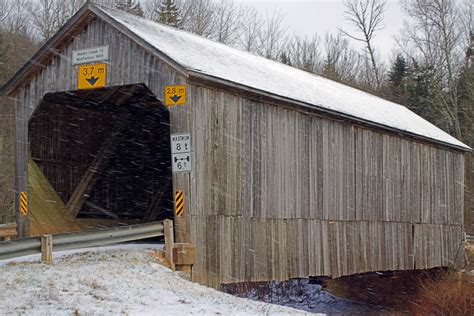 Covered Bridge New Brunswick Canada Rbridges