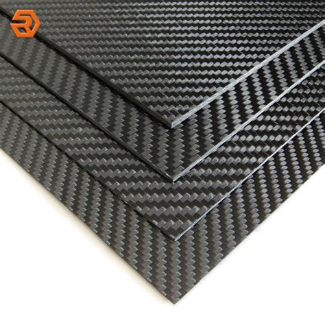 Matte Twill 3K Carbon Fiber Laminate Sheet Plate Carbon Fiber Sheet