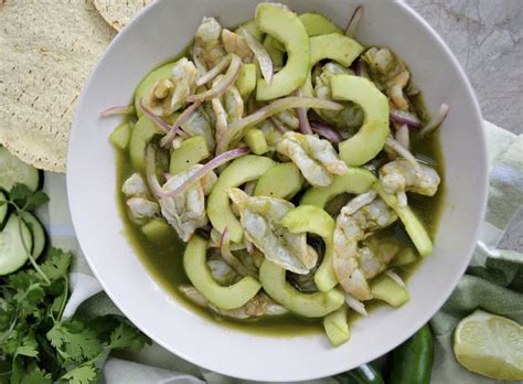 Aguachile Verde De Camarón El Tradicional Recorriendo Mi Tierra
