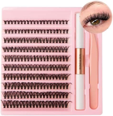 Amazon Lash Extension Kit 40D Wispy Eyelash Extension Kit 200pcs