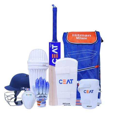 CEAT HITMAT MILAZE KASHMIR WILLOW CRICKET KIT SET - The Champion Sports ...