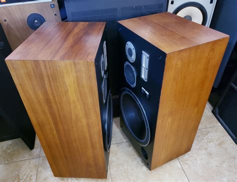 Pioneer HPM 1100 Vintage Floor Speakers Original Pair Fresh Refoam