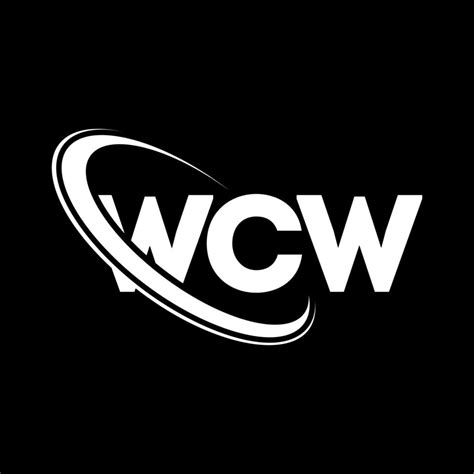 WCW logo. WCW letter. WCW letter logo design. Initials WCW logo linked ...