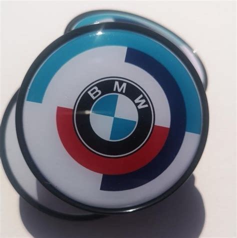 Set Of Bmw Mm Wheel Centre Caps Motorsport Fits Most Bmw Etsy