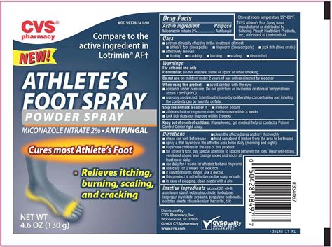 Athletes Foot Spray Spray Cvs Pharmacy